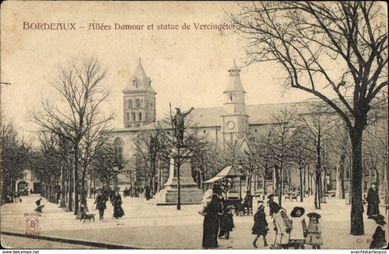 Carte postale ancienne Bordeaux Basilique Saint-Seurin 5 à Bordeaux
