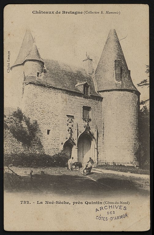 Carte postale ancienne Le Foeil - La Noë-Sèche au Foeil