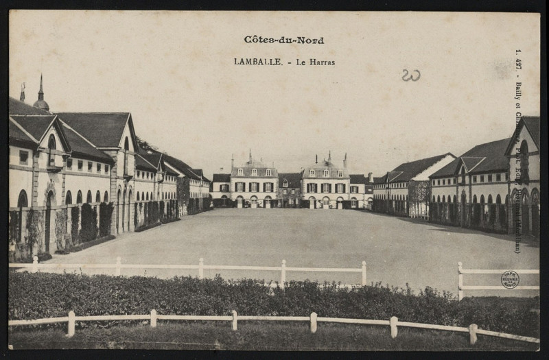 Carte postale ancienne Lamballe - Harras à Lamballe-Armor
