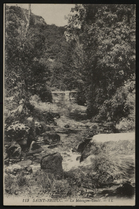 Carte postale ancienne La Méaugon - Gouët à La Méaugon