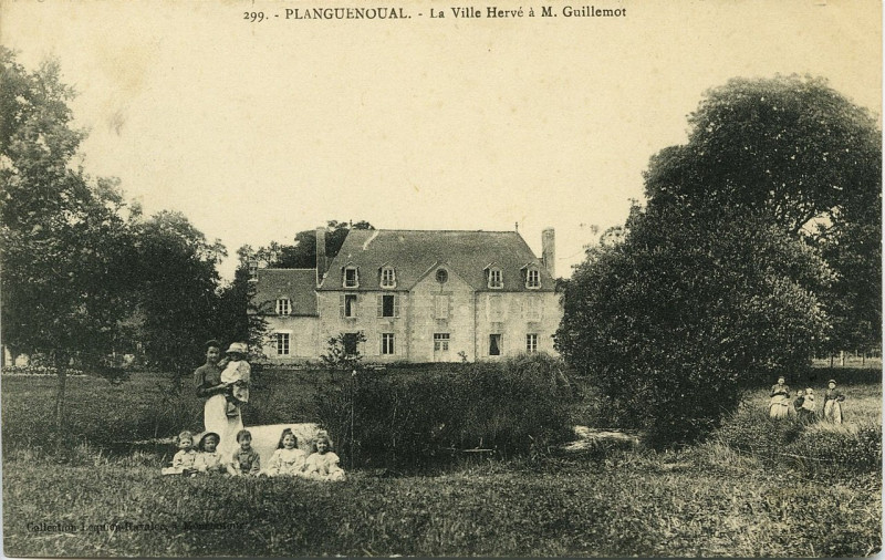 Carte postale ancienne Planguenoual - La Ville Hervé à Lamballe-Armor