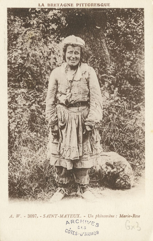Carte postale ancienne Saint-Mayeux - Marie-Rose à Saint-Mayeux