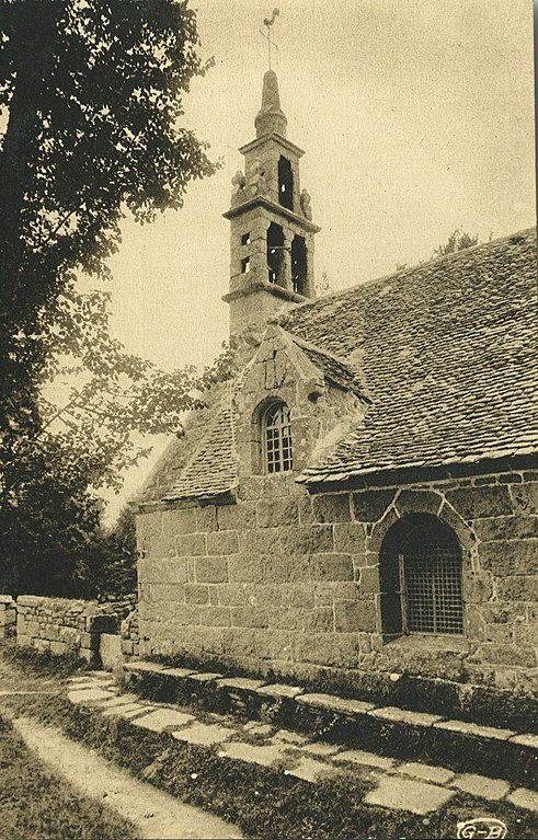 Carte postale ancienne Chapelle de Penvern à Trébeurden