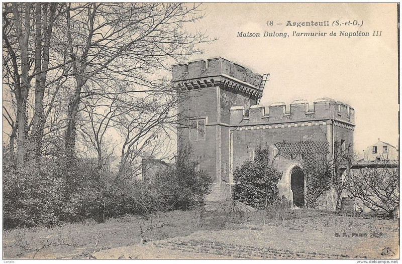 Carte postale ancienne Maison Dulong