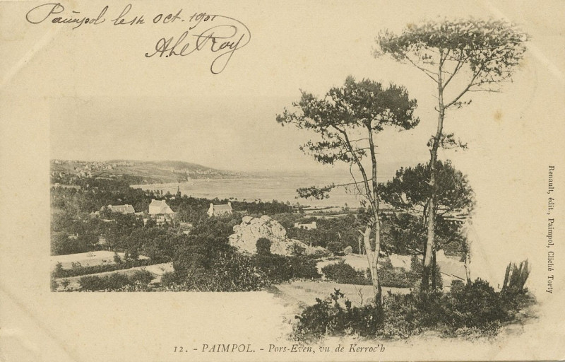 Carte postale ancienne Ploubazlanec - Kerroch à Ploubazlanec
