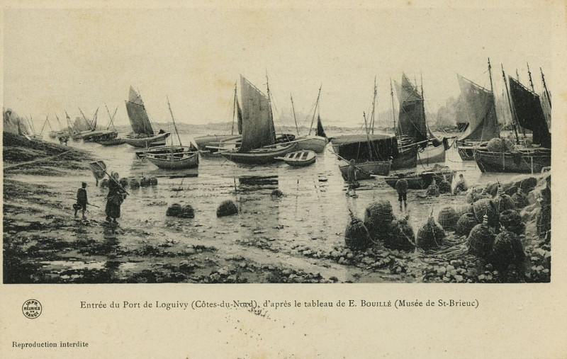 Carte postale ancienne Ploubazlanec - Loguivy à Ploubazlanec