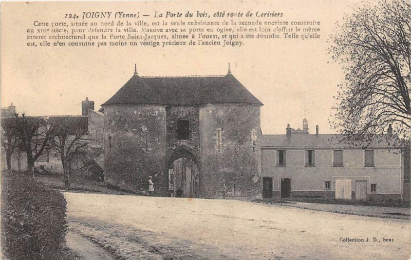 Carte postale ancienne Porte du Bois