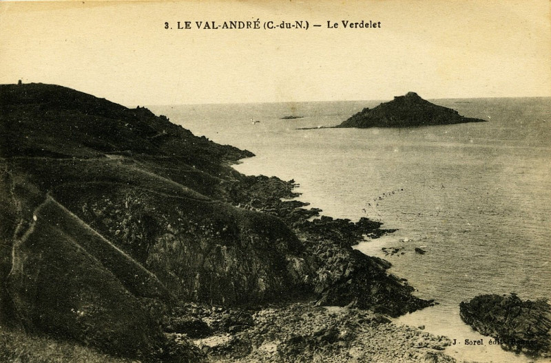 Carte postale ancienne Pléneuf-Val-André - Le Verdelet à Pléneuf-Val-André