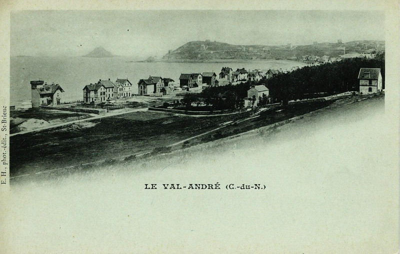 Carte postale ancienne Pléneuf-Val-André - Val-André à Pléneuf-Val-André