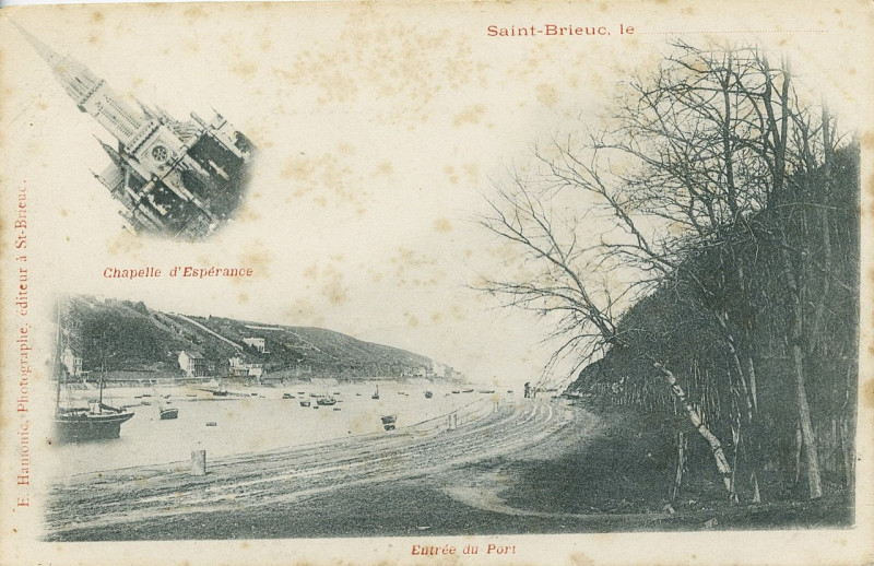 Carte postale ancienne Plérin - Grenier à sel à Plérin