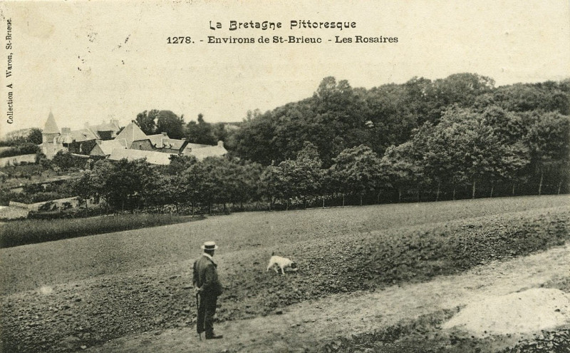 Carte postale ancienne Plérin - Les Rosaires à Plérin