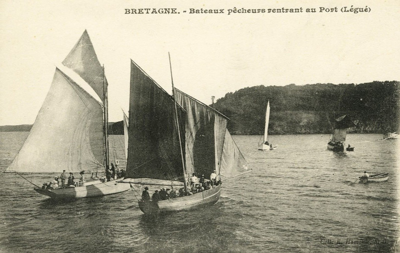 Carte postale ancienne Plérin - Viaduc de Souzin à Plérin