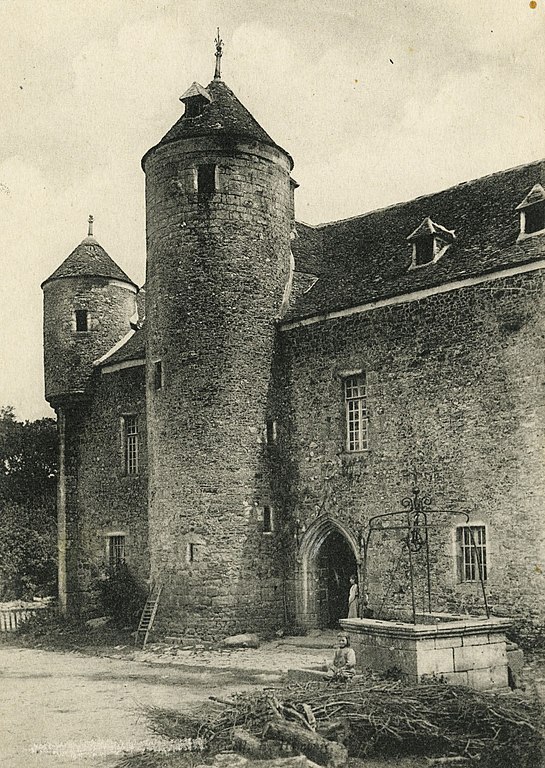 Carte postale ancienne Prat - Château de Coadelan à Prat