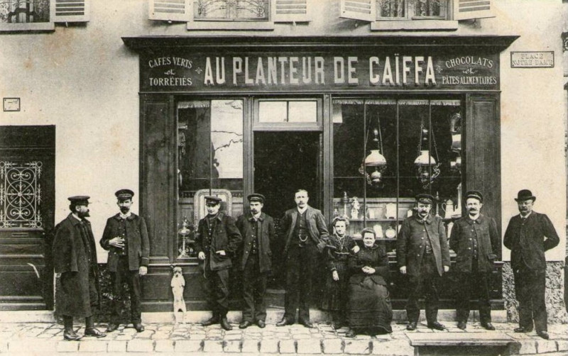 Carte postale ancienne Caïfa Pontoise 1905
