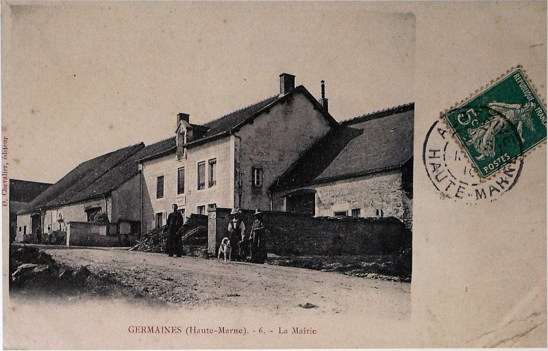 Carte postale ancienne Germaines 1910 73060