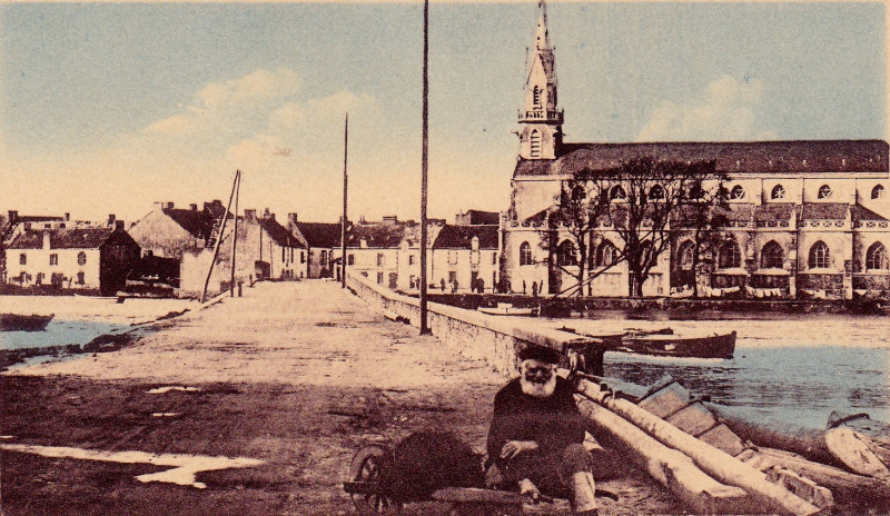 Carte postale ancienne Riantec 1920
