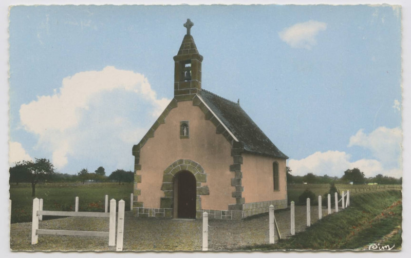 Carte postale ancienne Bais (I.-et-V.) . La chapelle d'Alliance.