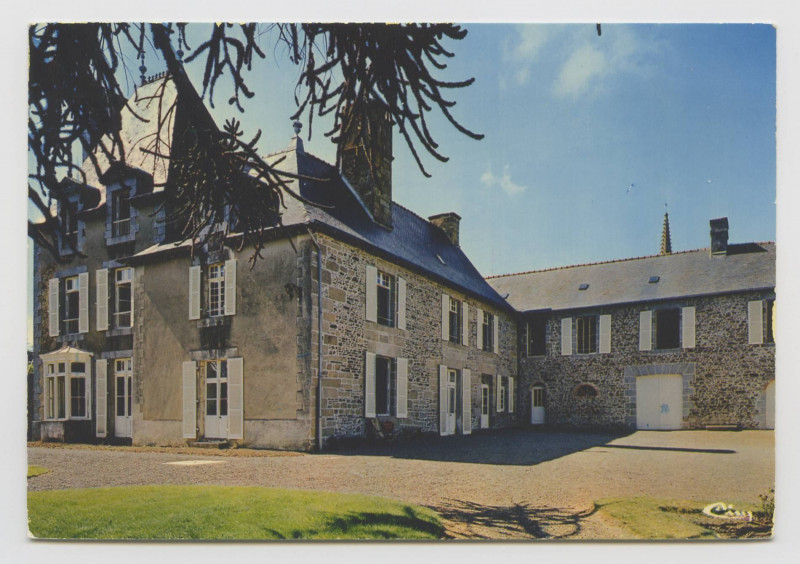 Carte postale ancienne Bazouges-la-Pérouse (I.-et-V.). Le Castel Marie (Maison de retraite)