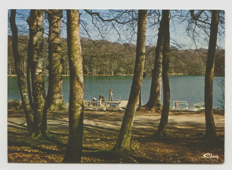 Carte postale ancienne 35560. Bazouges-la-Pérouse (I.-et-V.). L'étang de Ville-Cartier