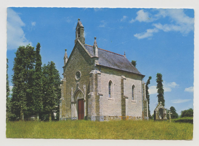 Carte postale ancienne 35. Bédée. Chapelle Saint-Urbain, pélerinage le 25 mai