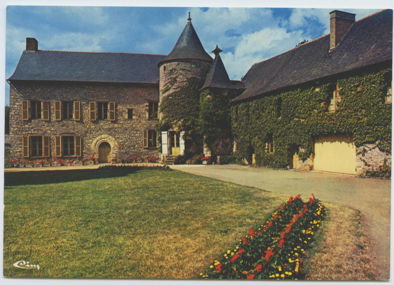 Carte postale ancienne Bourg-des-Comptes (I.-et-V.) - Manoir de la Réauté