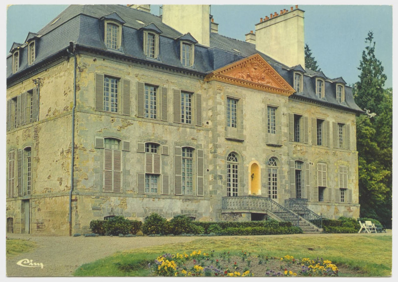 Carte postale ancienne Bréal-sous-Montfort (I.-et-V.). Château du Molant