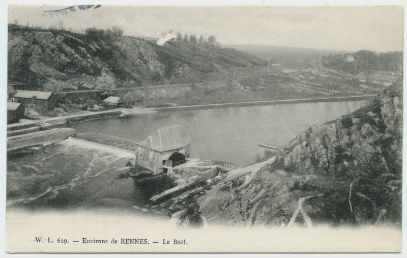 Carte postale ancienne 629 - Environs de Rennes - Le Boël.