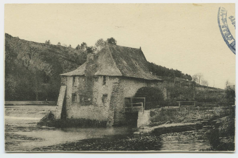 Carte postale ancienne [Environs de Rennes   Pont-Réan (I.-et-V.) - Le Moulin du Boël]
