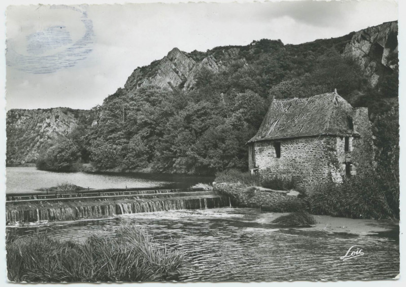 Carte postale ancienne 7264 - Environs de Rennes - Le Moulin du Boël