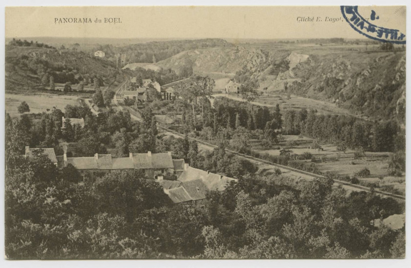 Carte postale ancienne Panorama du Boël