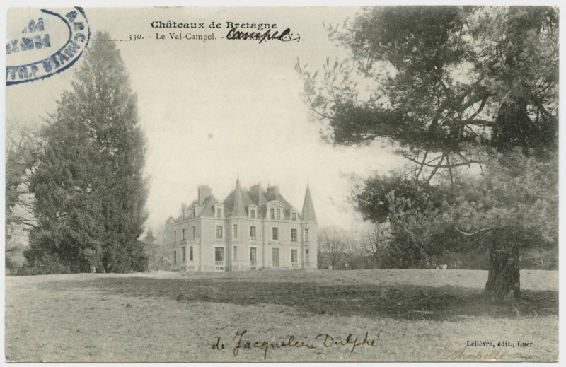 Carte postale ancienne 330.- Le Val - Campel.- Maure (I.-et-V.)