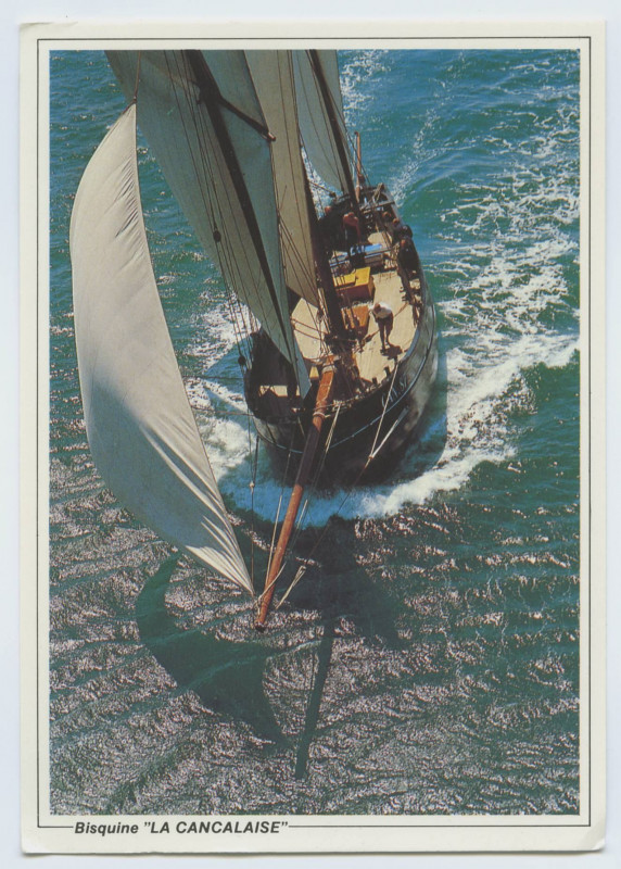 Carte postale ancienne 35260 / 22  Bisquine La Cancalaise