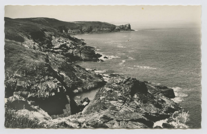 Carte postale ancienne 74 - Cancale (I.-et-V.)  Les Rochers de la Pointe du Grouin et Pointe de la Moulière