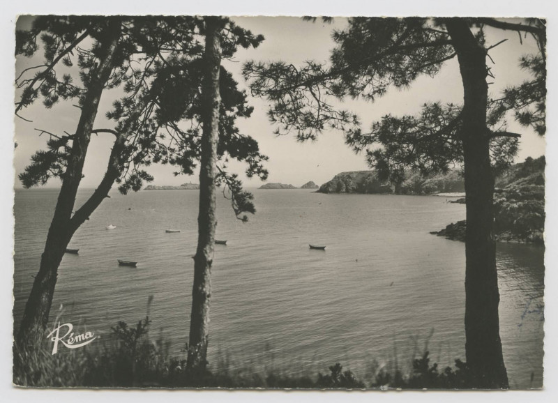 Carte postale ancienne 3234 - (I.-et-V.) à Cancale, Port Briac et l'île des Rimains