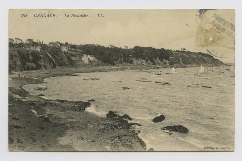 Carte postale ancienne 108  Cancale.- La Broustière.- Ll.