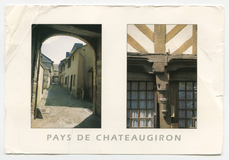 Carte postale ancienne Pays De Chateaugiron