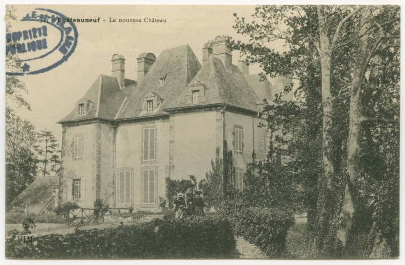 Carte postale ancienne 345 - Châteauneuf - Le nouveau Château.