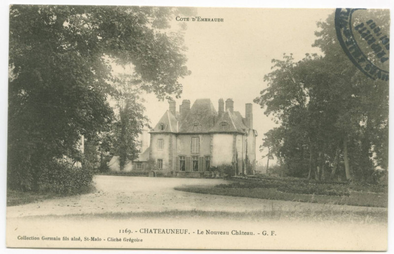 Carte postale ancienne 1169. - Chateauneuf. - Le Nouveau Château.