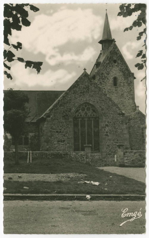 Carte postale ancienne [Châteauneuf (I.-et-V.), l'Eglise.]