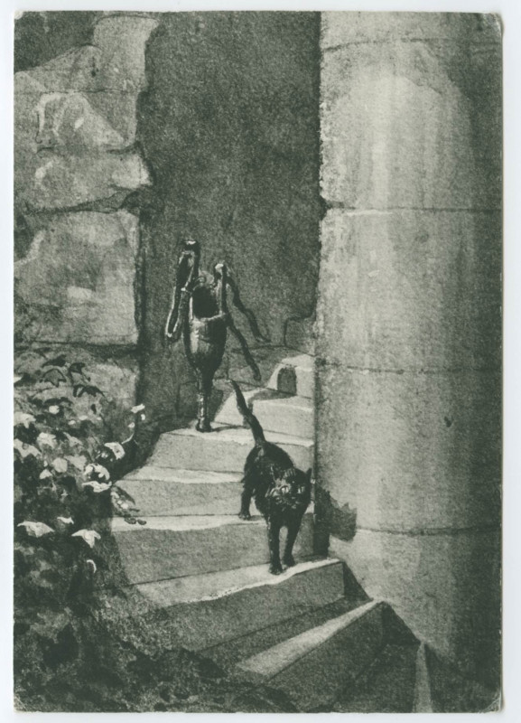 Carte postale ancienne R. 706 61 - Chateau De Combourg (I-&-V). Un certain comte de Combourg à jambe de bois, mort depuis trois siècles apparaissait, dit-on, à certaines 