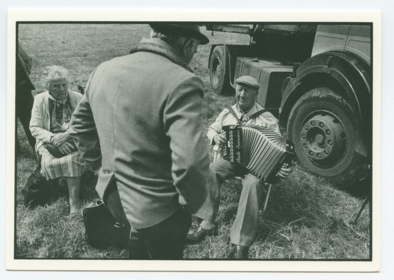 Carte postale ancienne Assemblée de la Bouèze - Combourg (35) - 4 juin 1989 - M. Huet de Lanhélin.