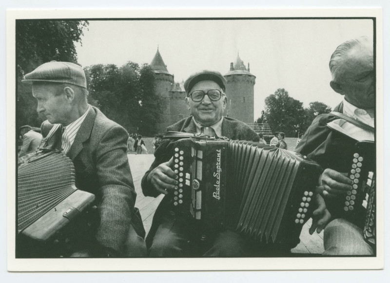 Carte postale ancienne Assemblée de la Bouèze - Combourg (35) - 4 juin 1989 - M. Guérin de Fleurigné.