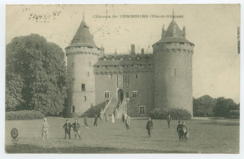 Carte postale ancienne Château de Combourg (Ille-et-Vilaine).