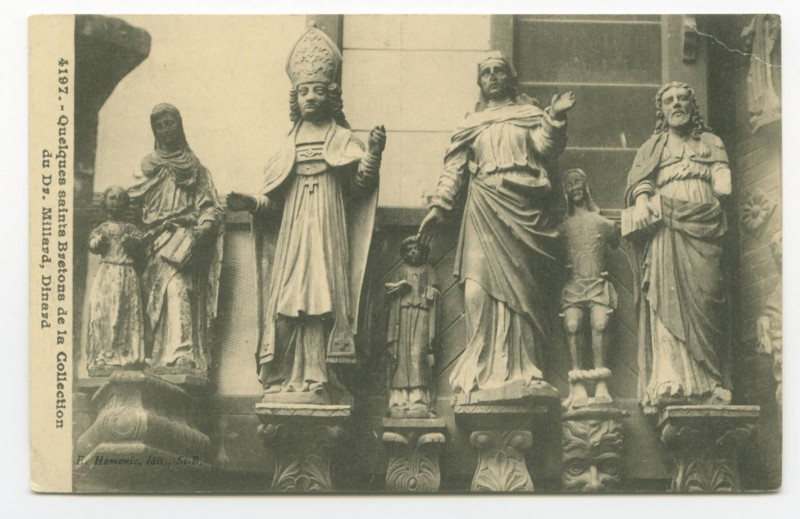 Carte postale ancienne 4197. - Quelques saints Bretons de la Collection du Dr. Millard, Dinard.