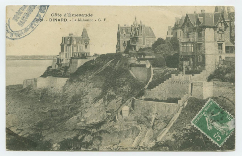Carte postale ancienne 4171. - Dinard. - La Malouine - G. F.