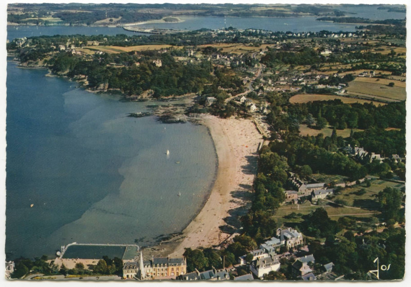 Carte postale ancienne Dinard (I.-et-V.) - V. 153 - La Vicomté et le barrage de la Rance.