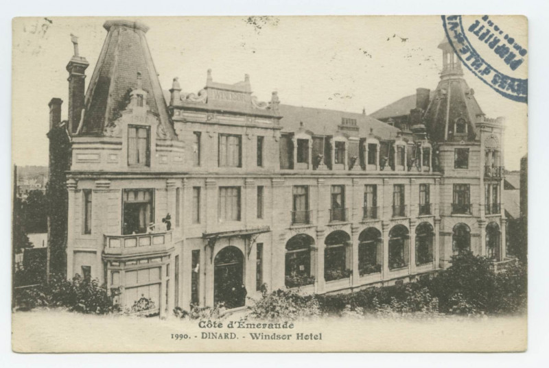Carte postale ancienne 1990. - Dinard. - Windsor Hotel.