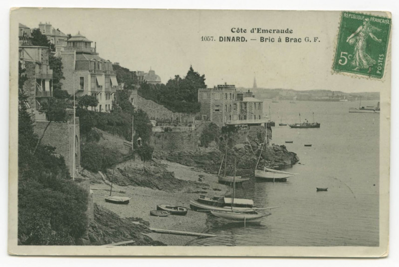 Carte postale ancienne 1057. Dinard. - Bric à Brac G. F.