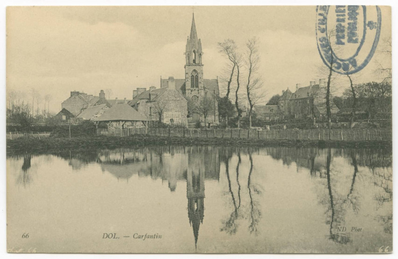 Carte postale ancienne 66  Dol. - Carfantin.