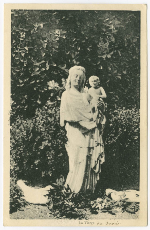 Carte postale ancienne La Vierge.